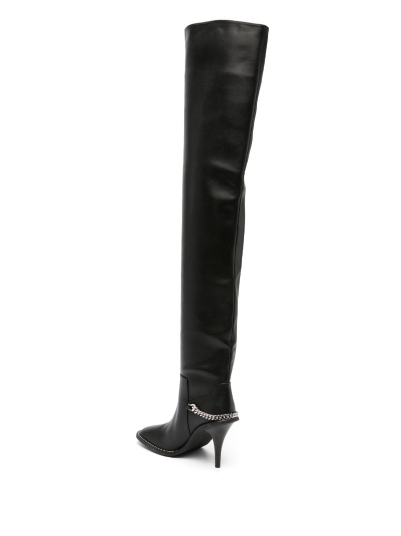 Black Ryder 95 Thigh-high Boots
