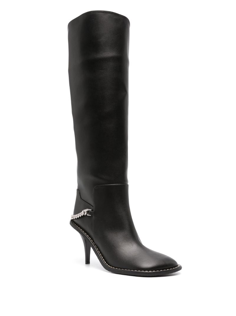 Black Ryder 95mm Knee-high Boots