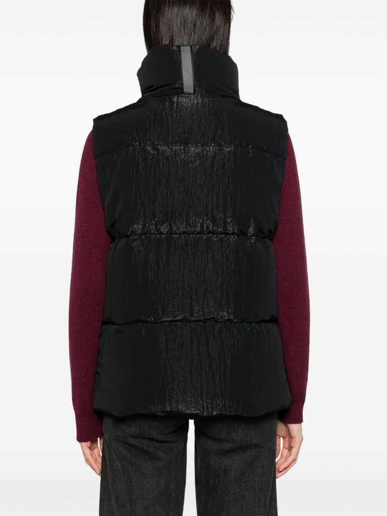 Black Everett Quilted Gilet