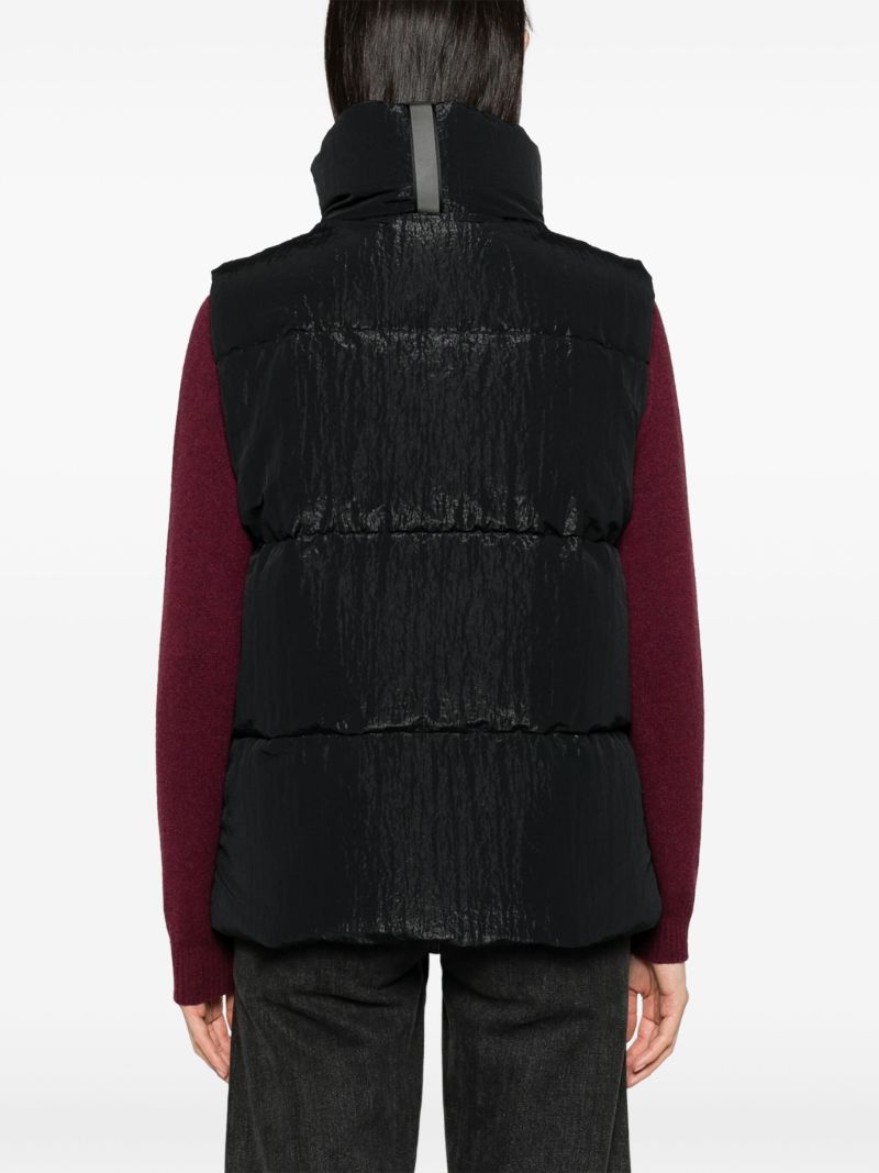 Black Everett Quilted Gilet