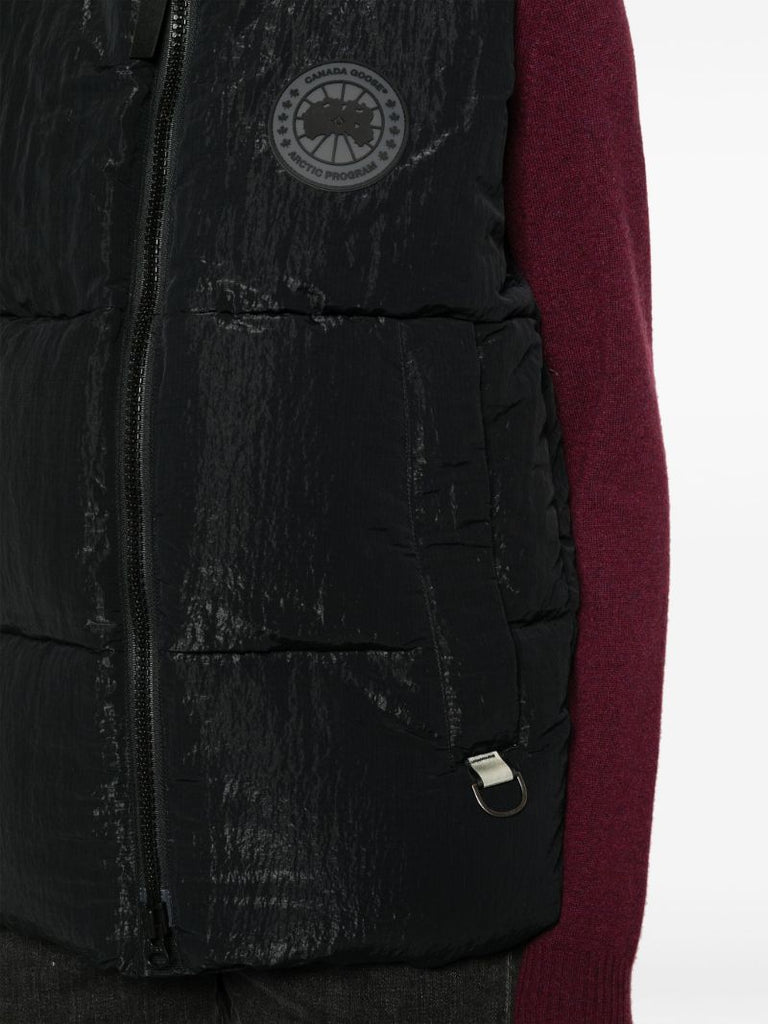 Black Everett Quilted Gilet