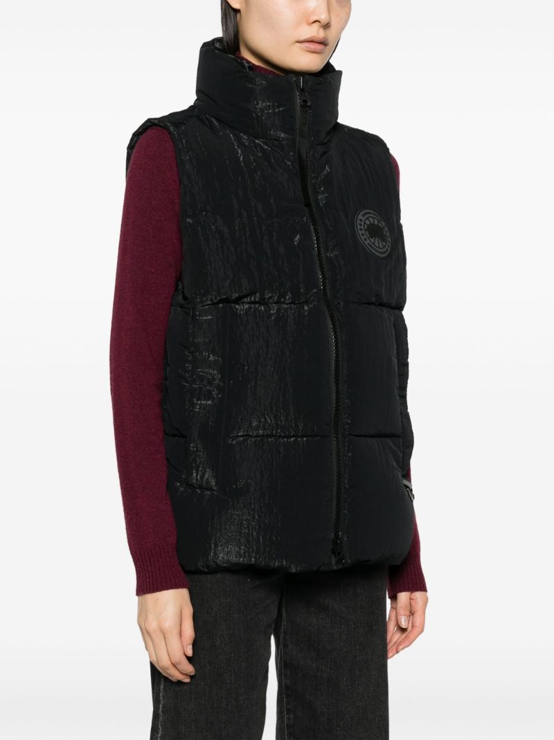 Black Everett Quilted Gilet