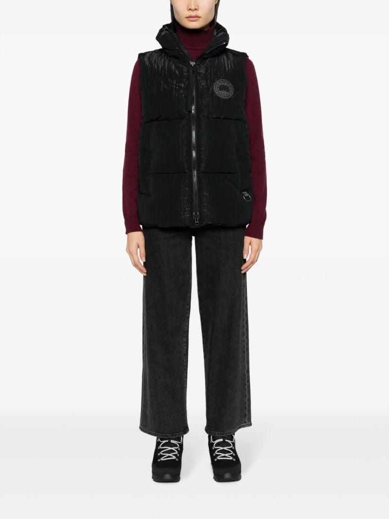 Black Everett Quilted Gilet