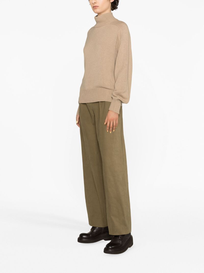Neutral Baysville Wool Sweater