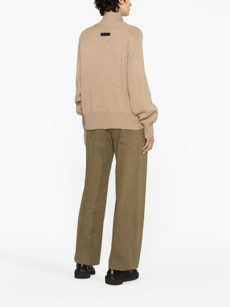 Neutral Baysville Wool Sweater