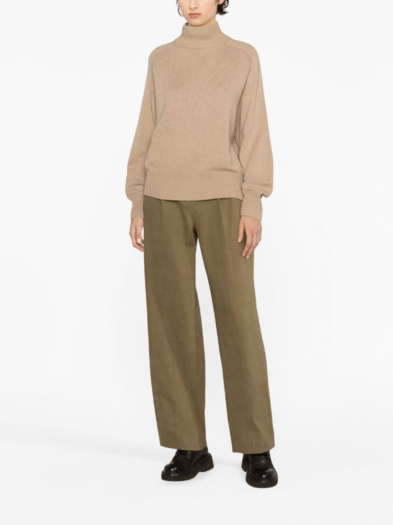Neutral Baysville Wool Sweater