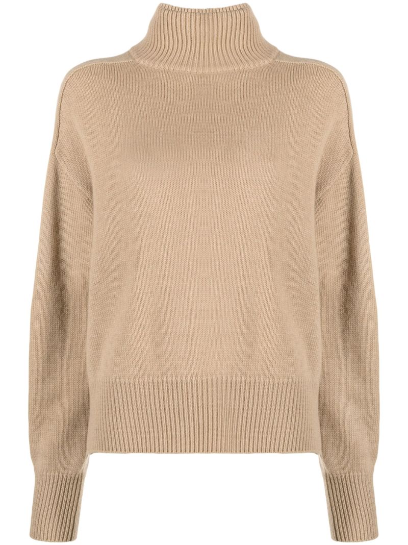 Neutral Baysville Wool Sweater