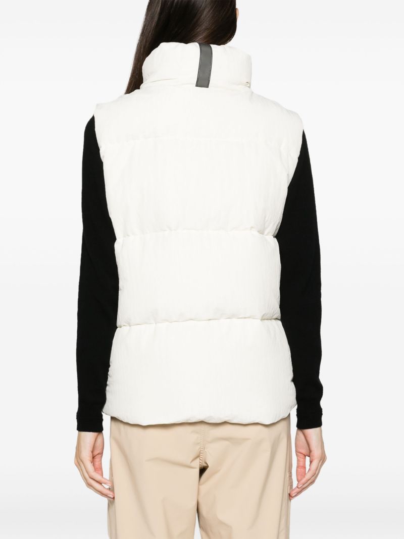White Everett Quilted Gilet