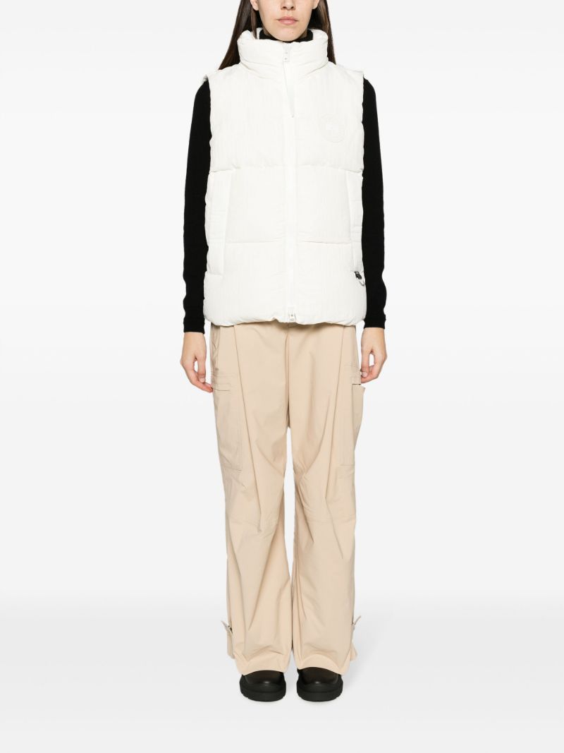 White Everett Quilted Gilet