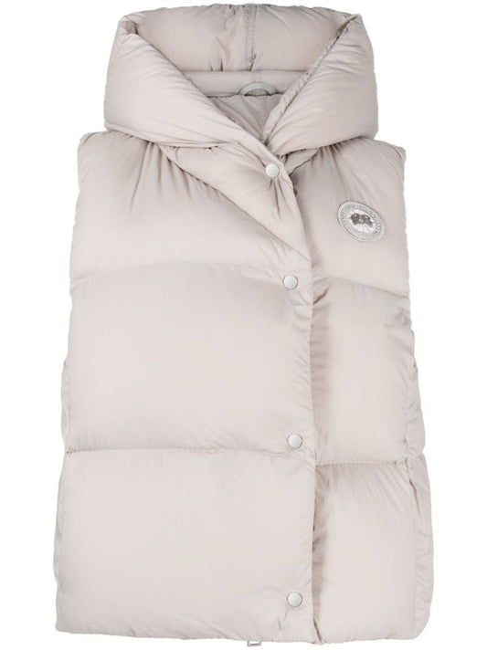 Grey Rhoda Hooded Gilet
