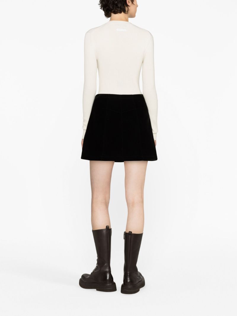 White Georgian Wool Sweater