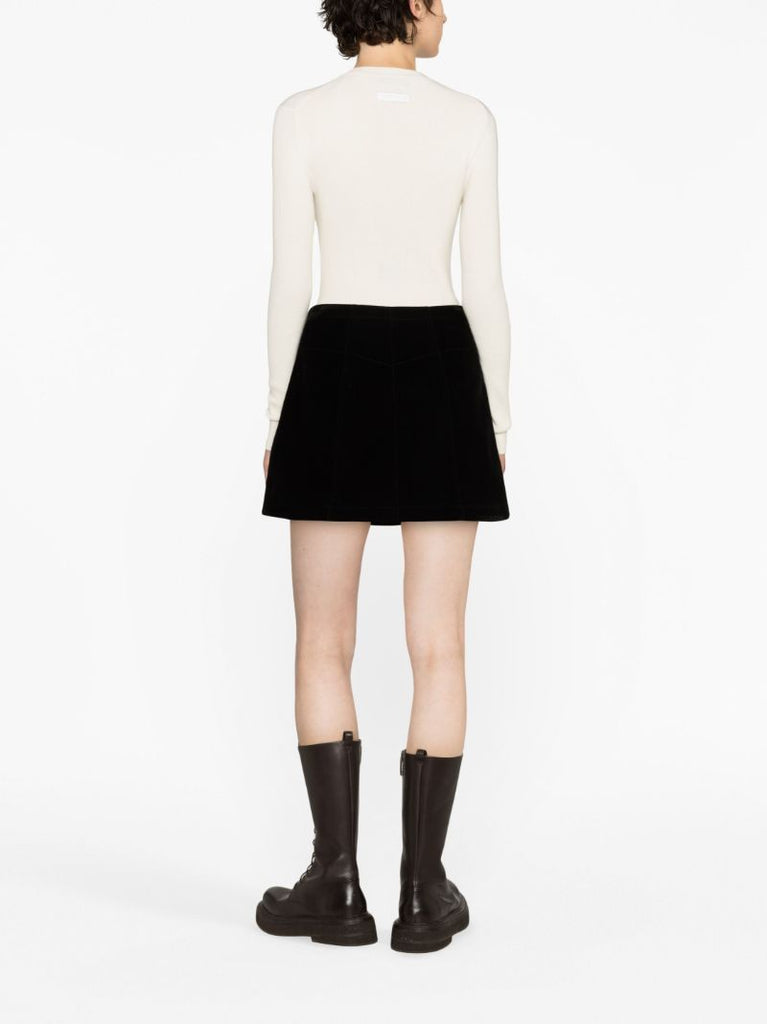 White Georgian Wool Sweater