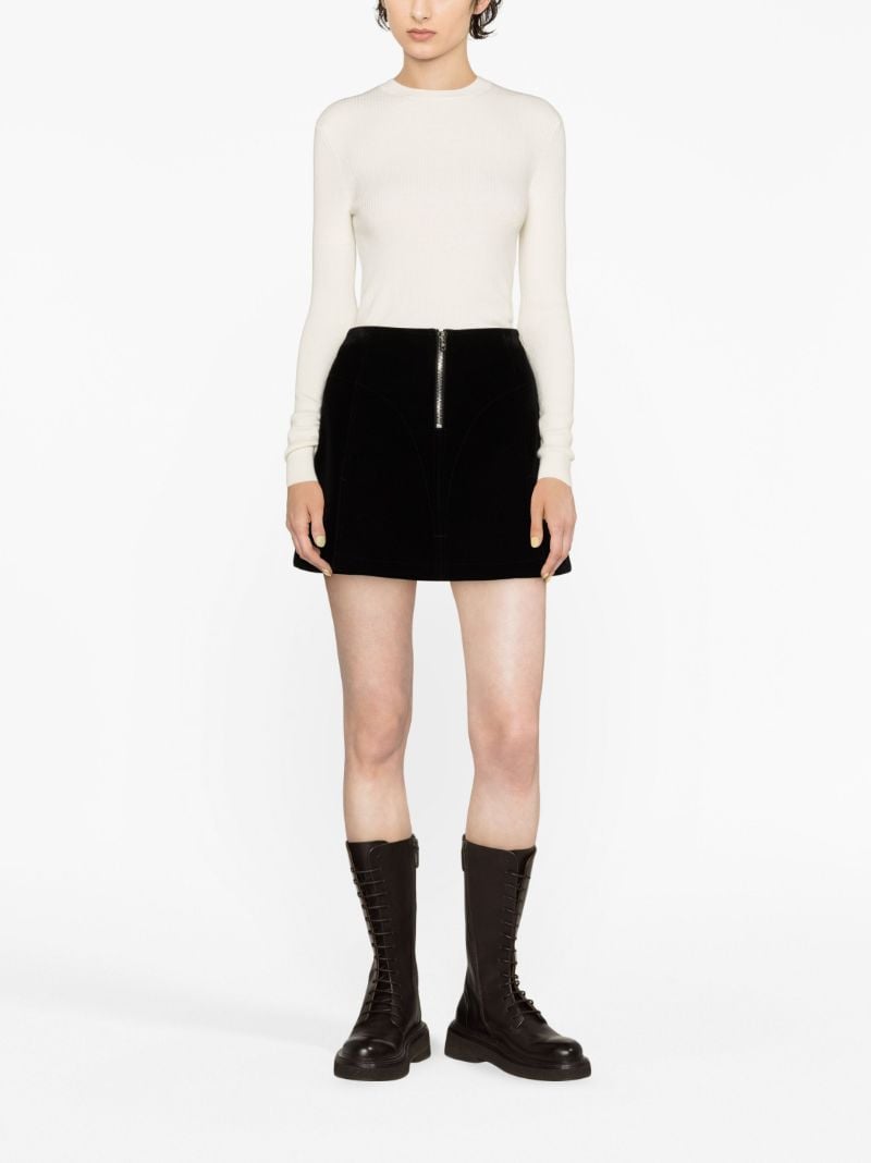 White Georgian Wool Sweater