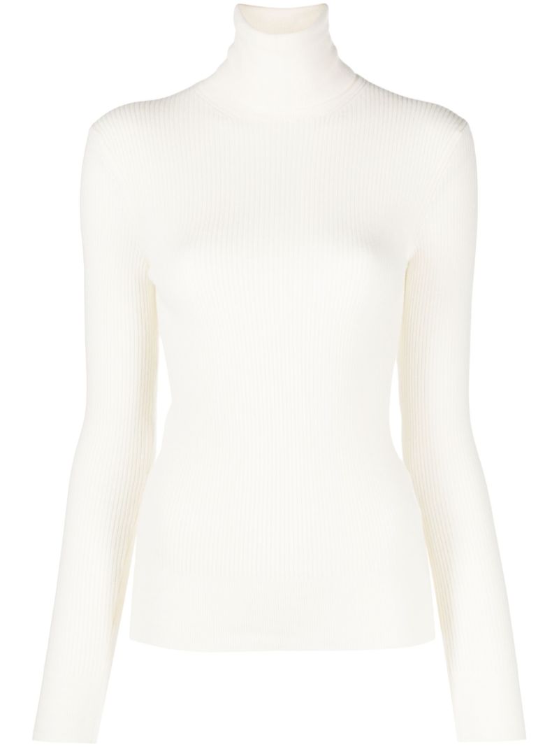 White Georgian Wool Sweater