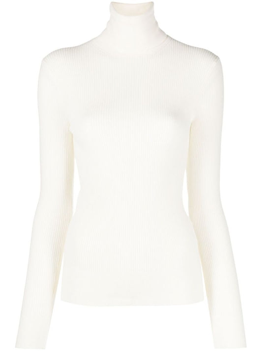 White Georgian Wool Sweater