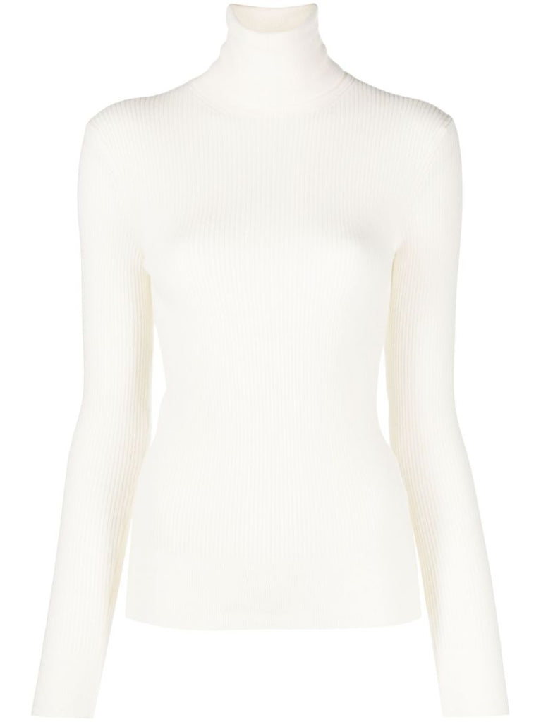 White Georgian Wool Sweater