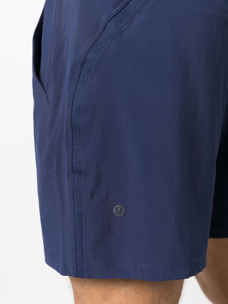 Blue Pace Breaker Unlined 7 Inch Running Shorts
