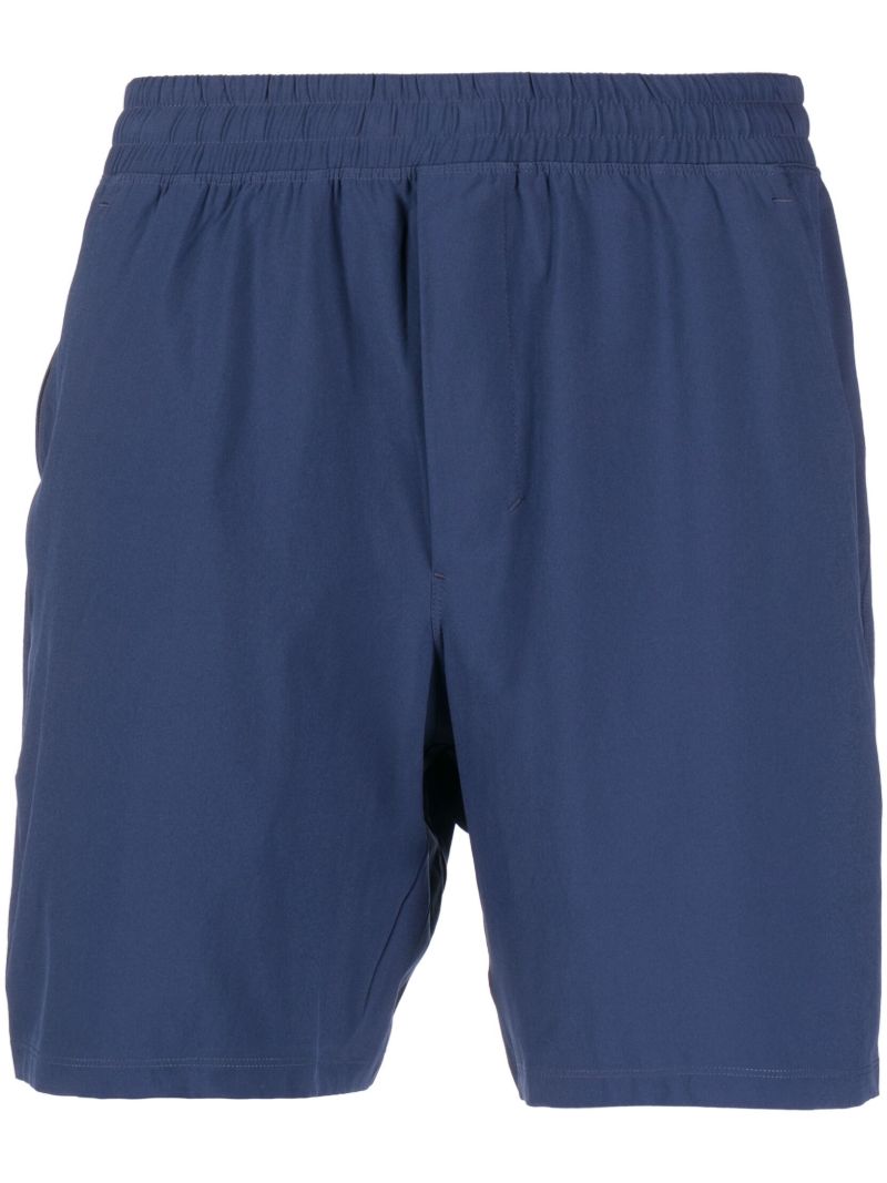 Blue Pace Breaker Unlined 7 Inch Running Shorts