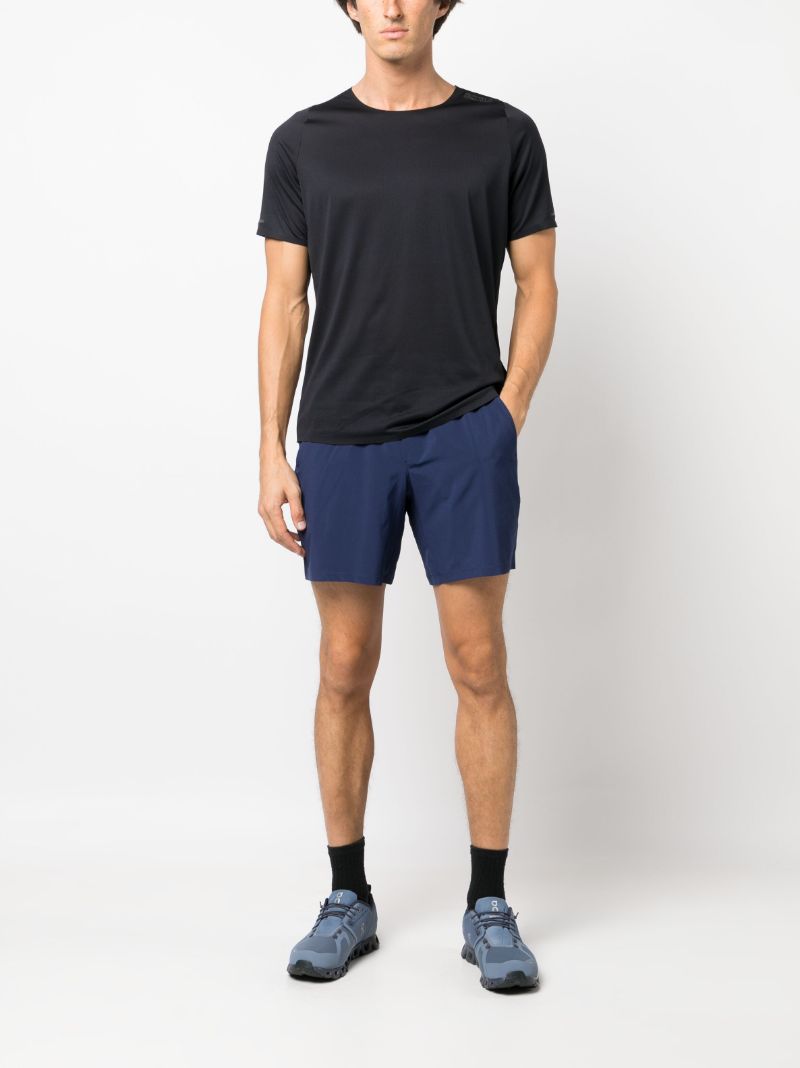 Blue Pace Breaker Unlined 7 Inch Running Shorts