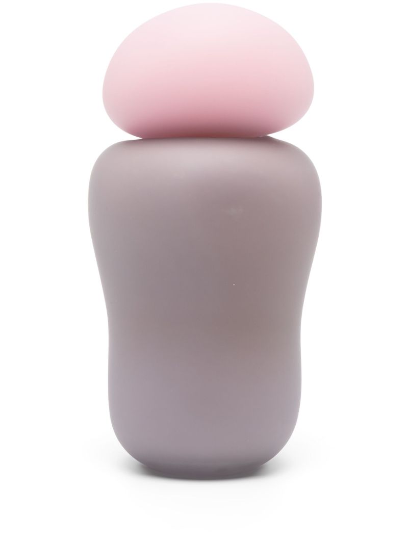 Purple Bon Bon Mega Frosted Vase