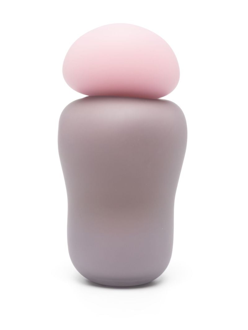 Purple Bon Bon Mega Frosted Vase