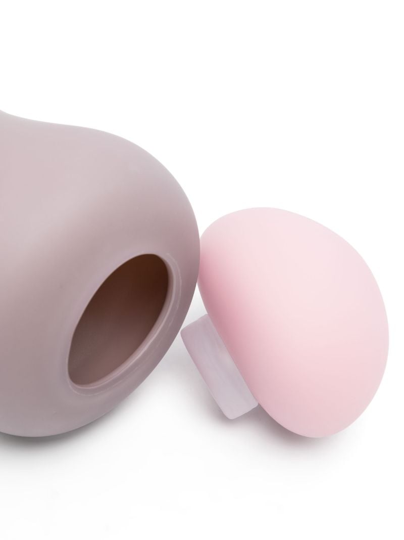 Purple Bon Bon Mega Frosted Vase
