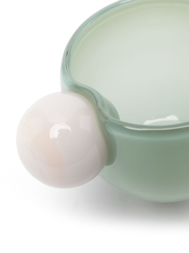 Green Bon Bon Glass Coffee Cup