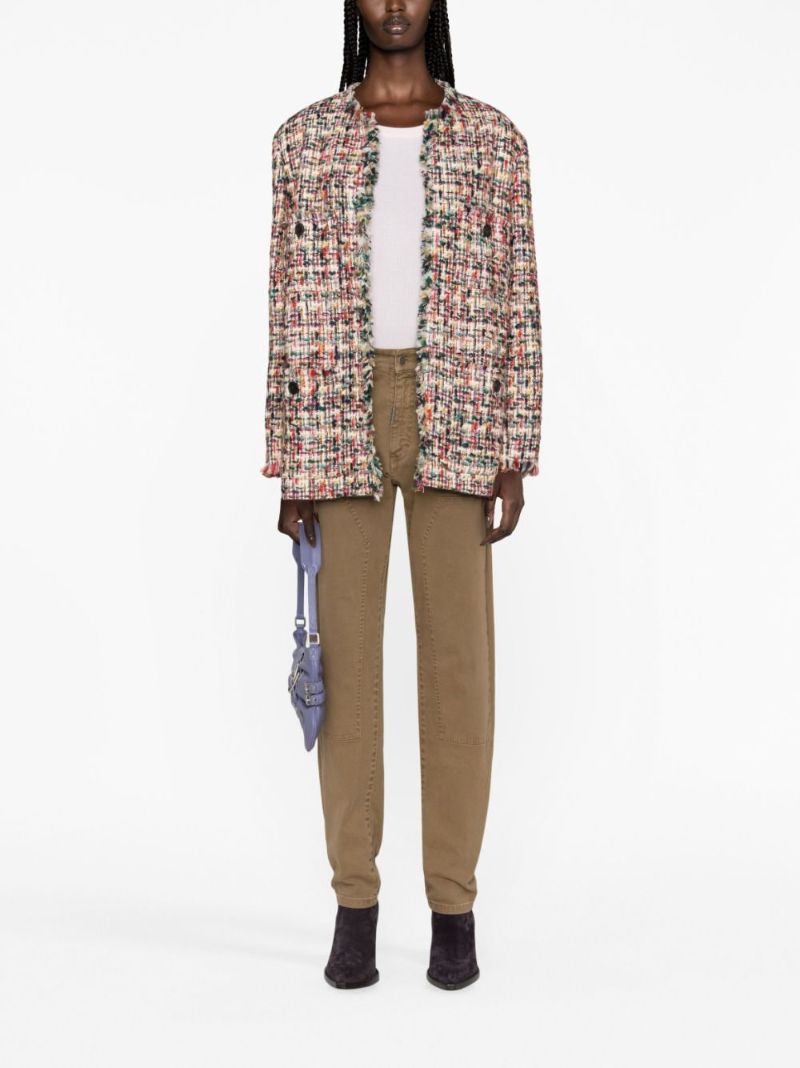 Pink Dianaza Tweed Jacket