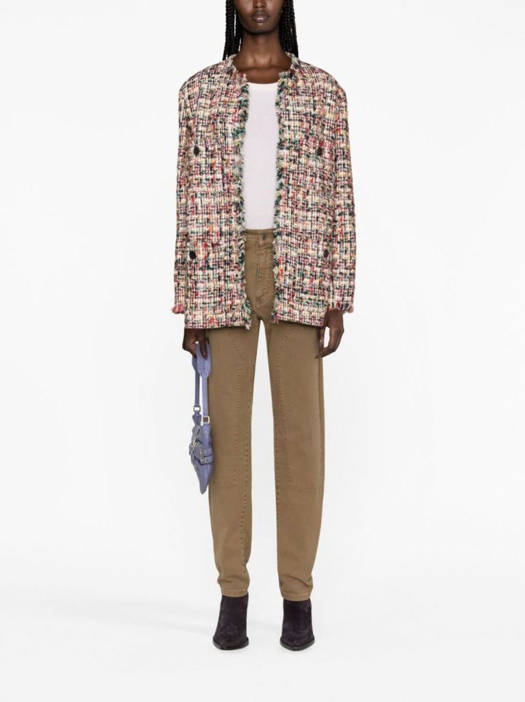 Pink Dianaza Tweed Jacket
