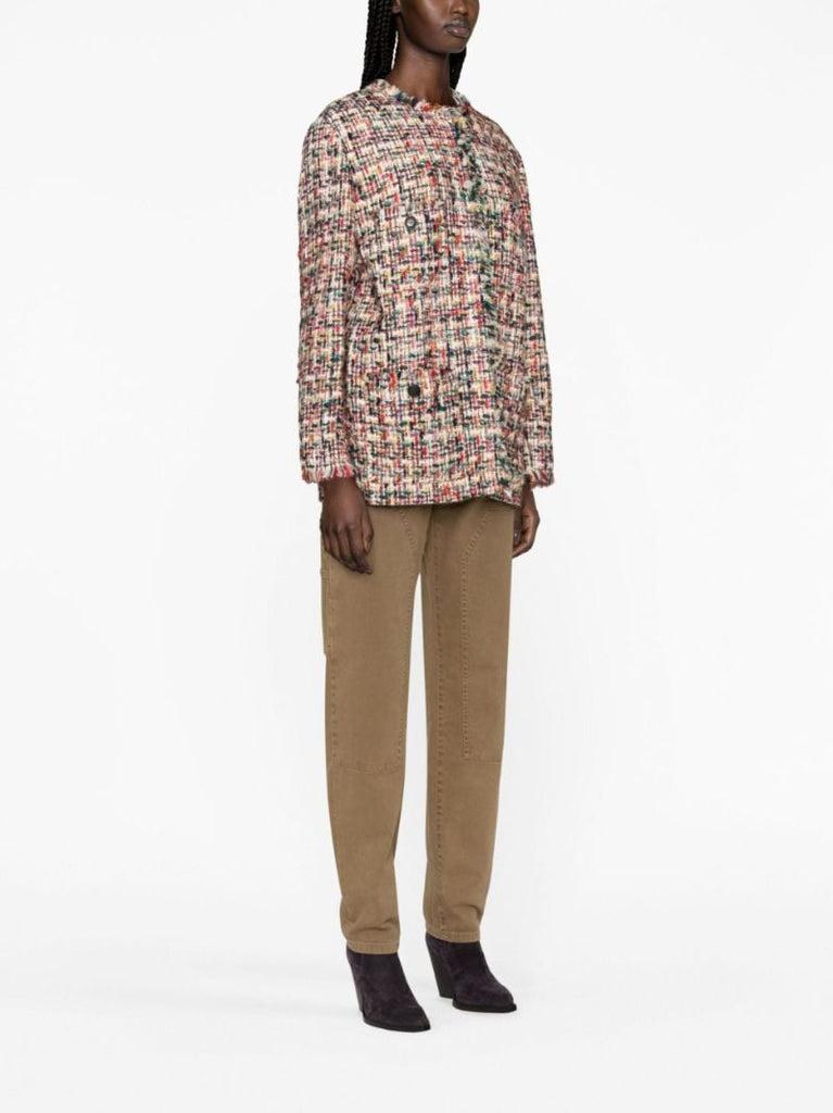 Pink Dianaza Tweed Jacket