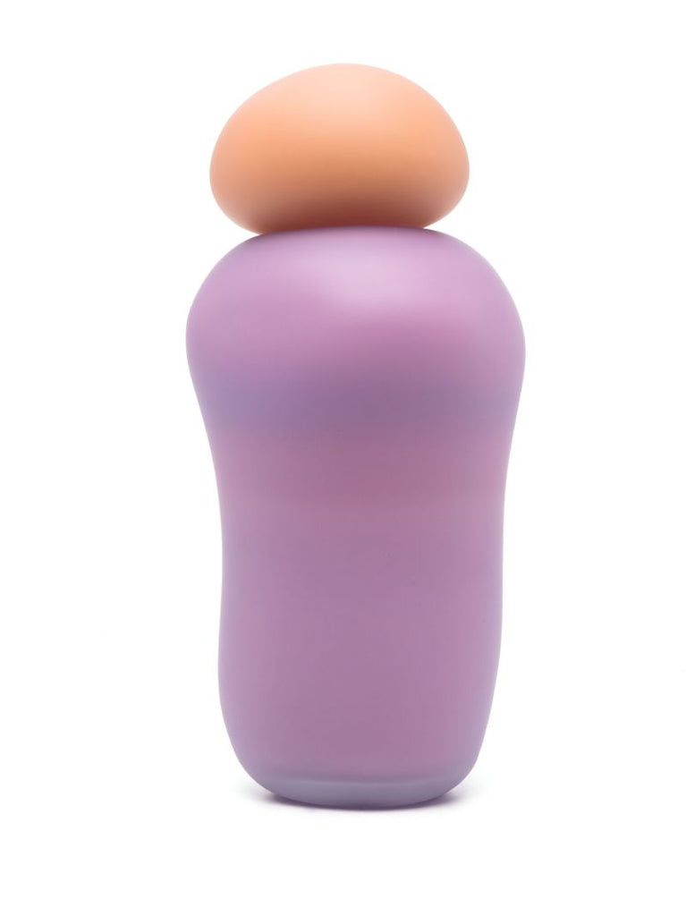 Purple Bon Bon Mega Frosted Vase