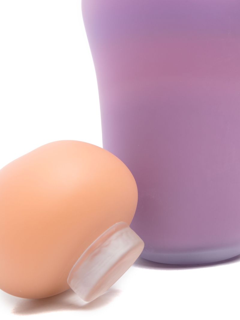 Purple Bon Bon Mega Frosted Vase