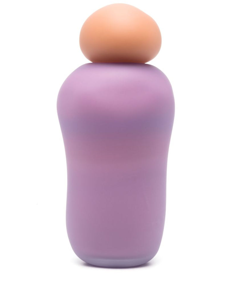 Purple Bon Bon Mega Frosted Vase