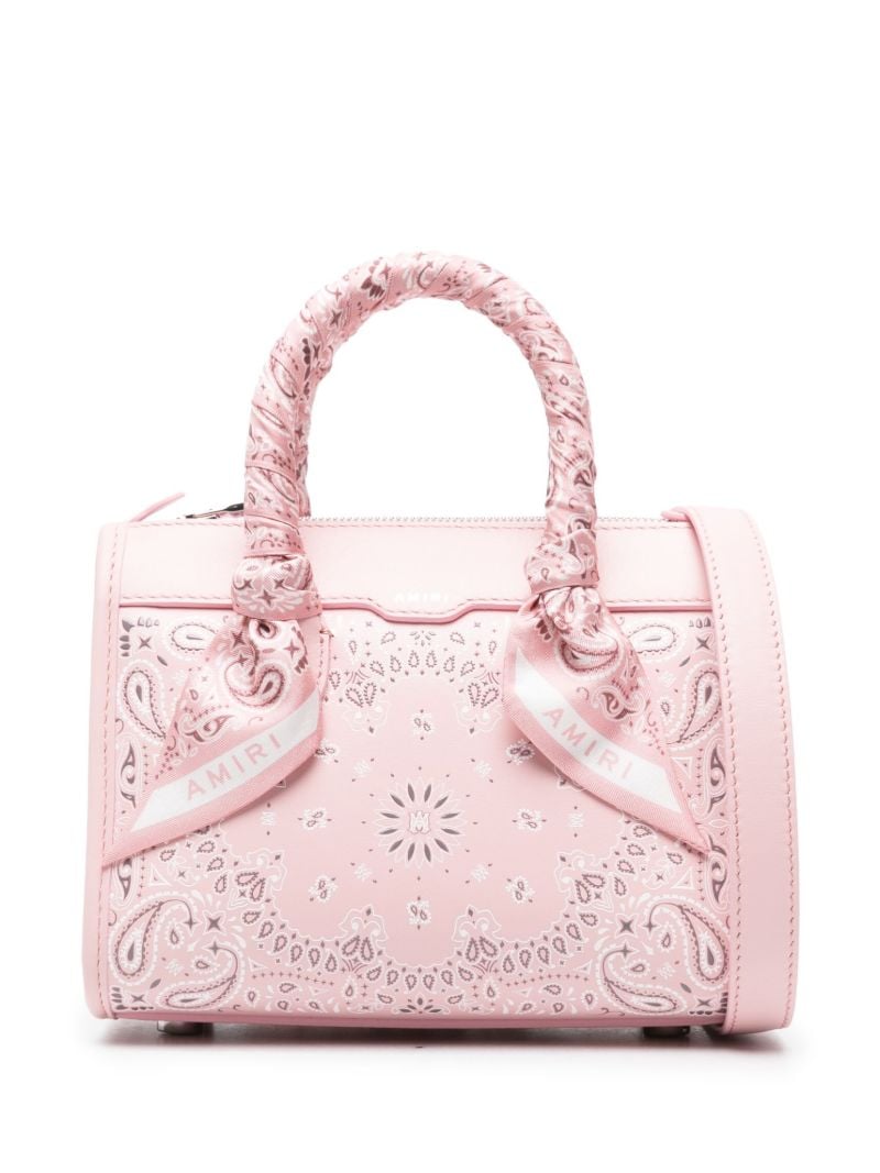 Pink Bandana Small Tote Bag