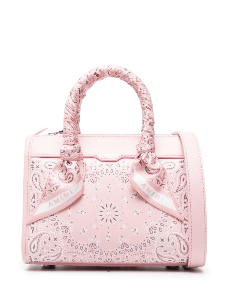 Pink Bandana Small Tote Bag