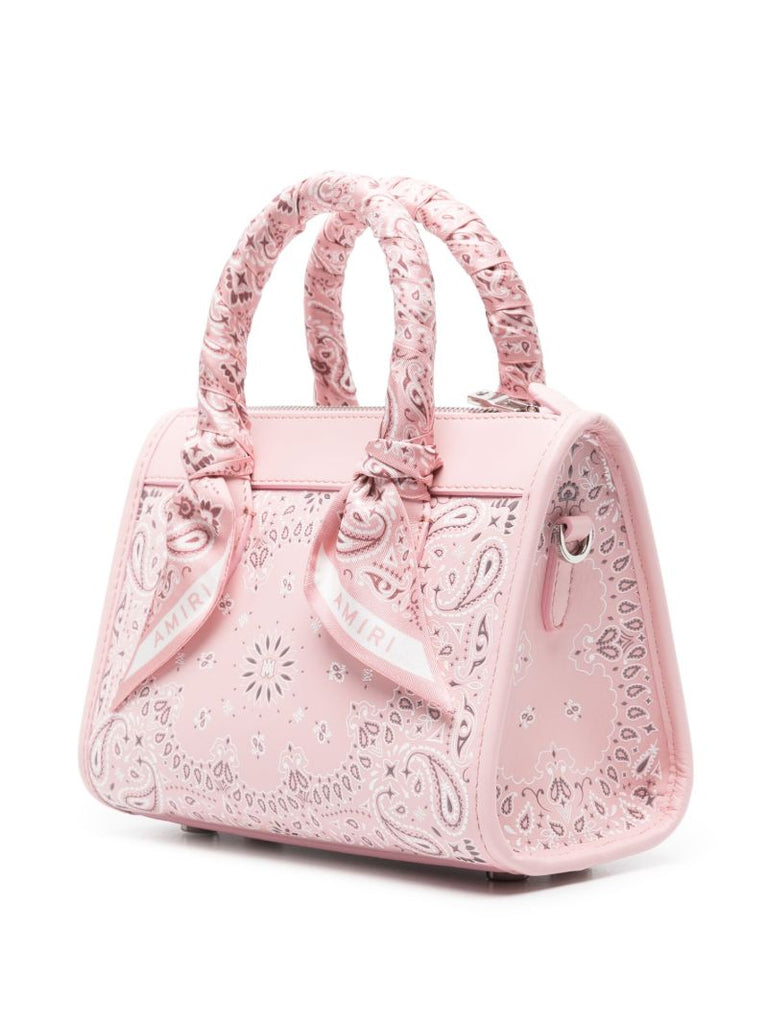 Pink Bandana Small Tote Bag
