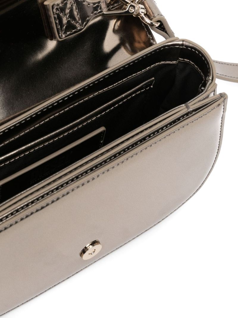 Bronze 1dr Leather Shoulder Bag
