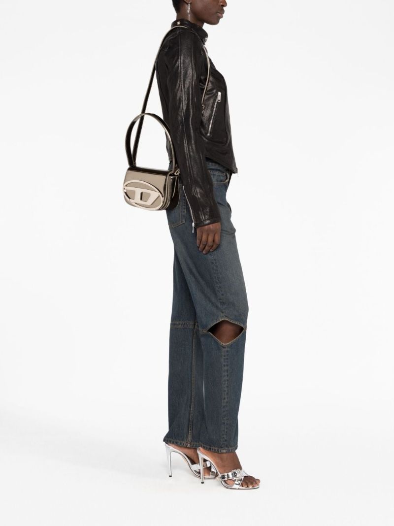 Bronze 1dr Leather Shoulder Bag