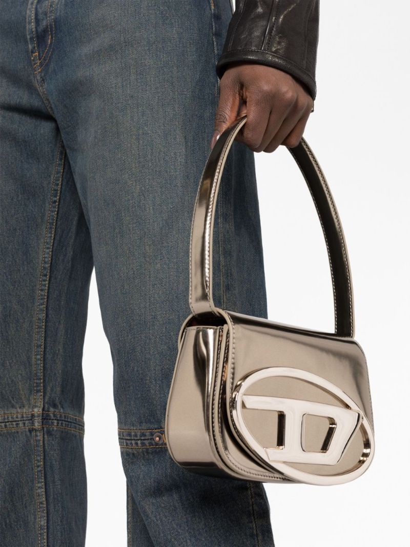 Bronze 1dr Leather Shoulder Bag