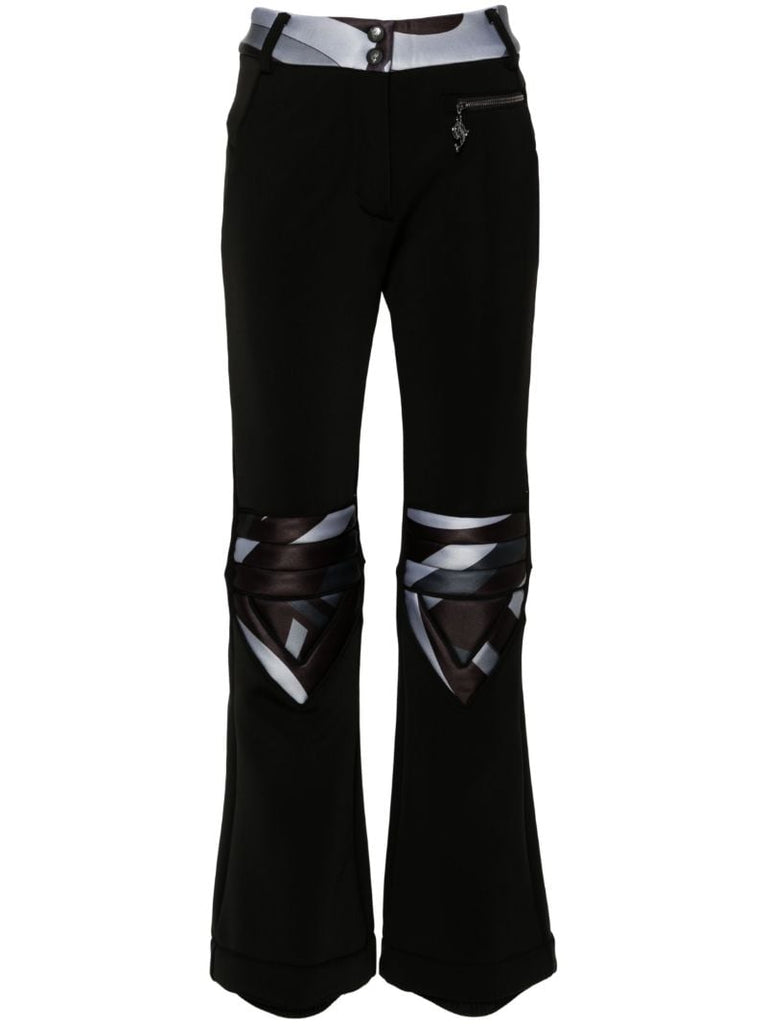 Black Elancia Bootcut Ski Pants