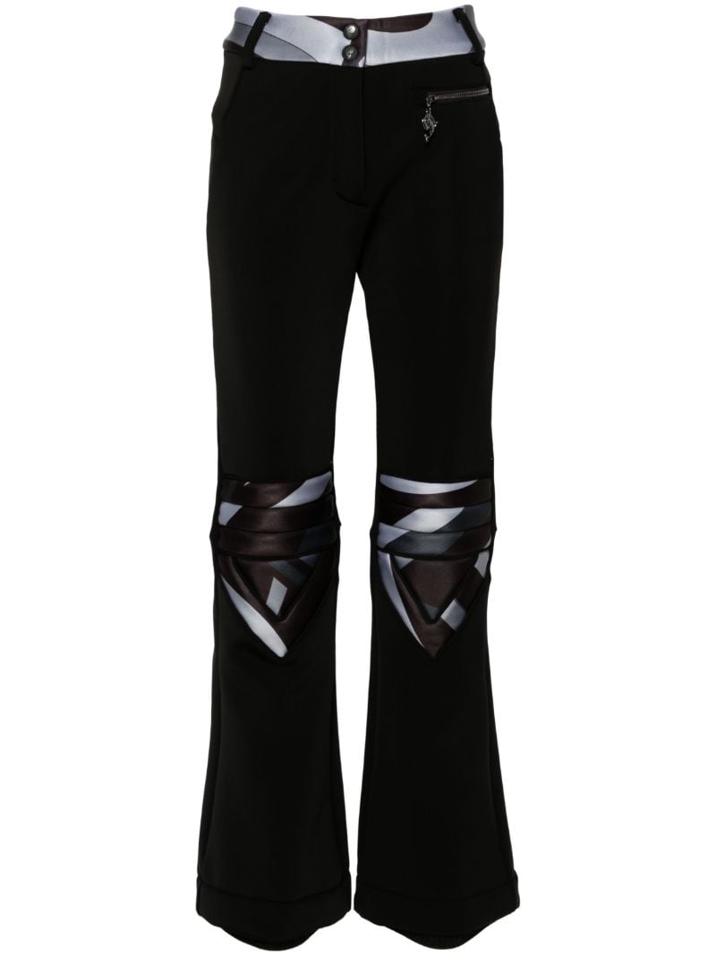 Black Elancia Bootcut Ski Pants