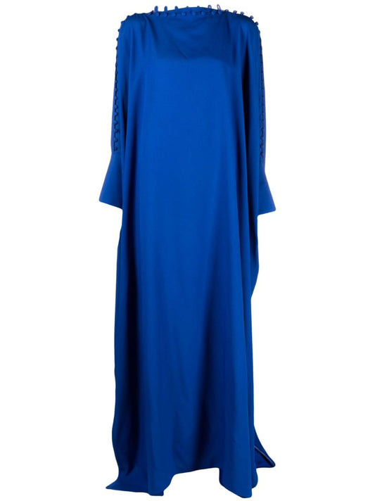 Blue Mila Kaftan Maxi Dress