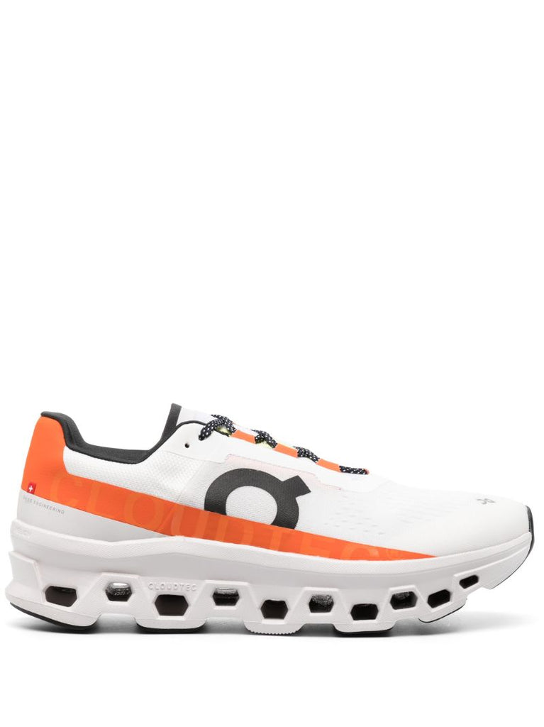 White on Cloudmonster Running Sneakers