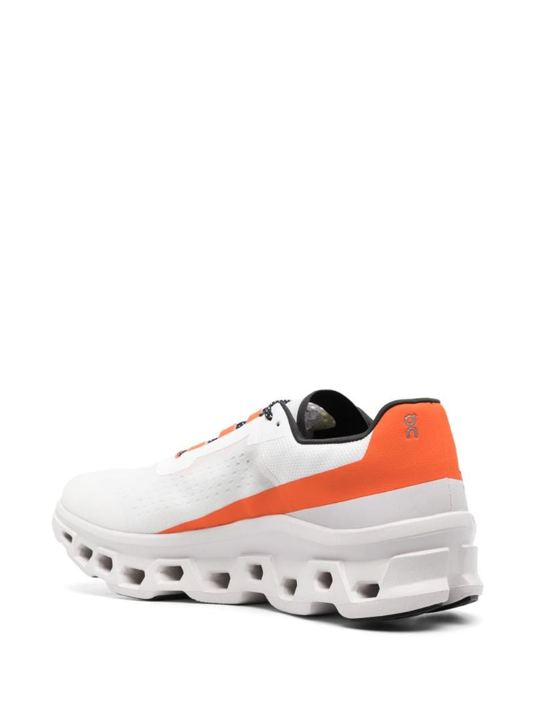 White on Cloudmonster Running Sneakers