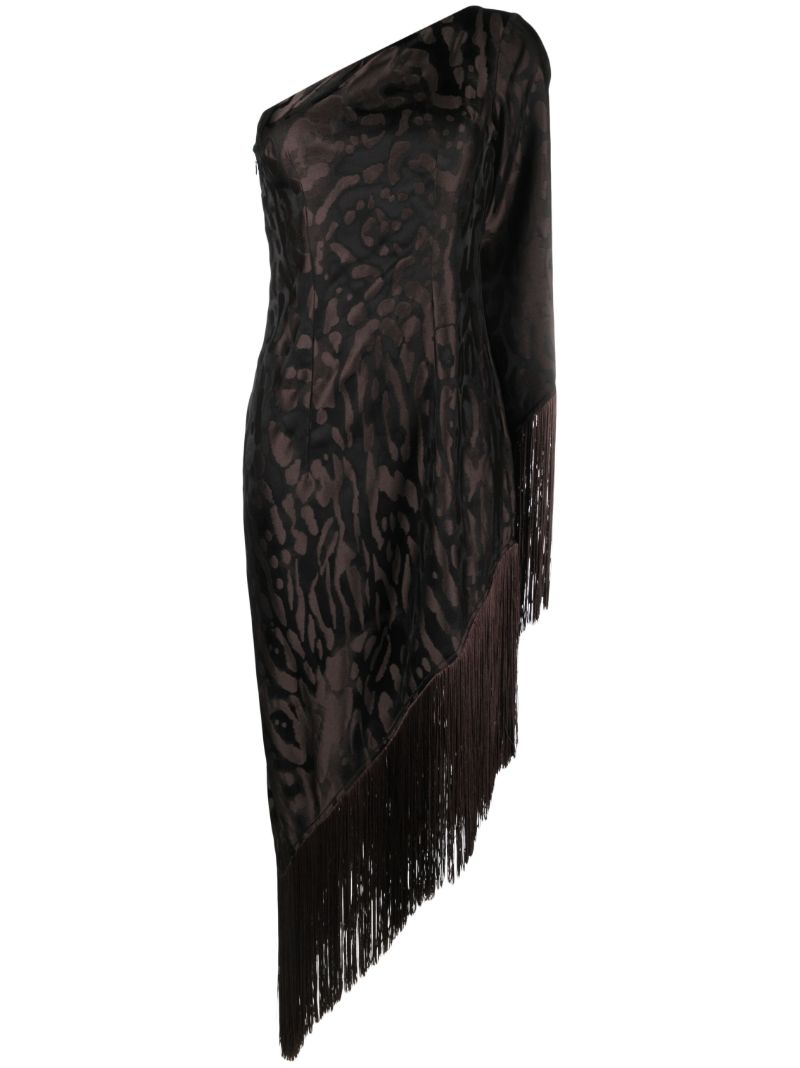 Black Avantador Ghepardo Midi Dress