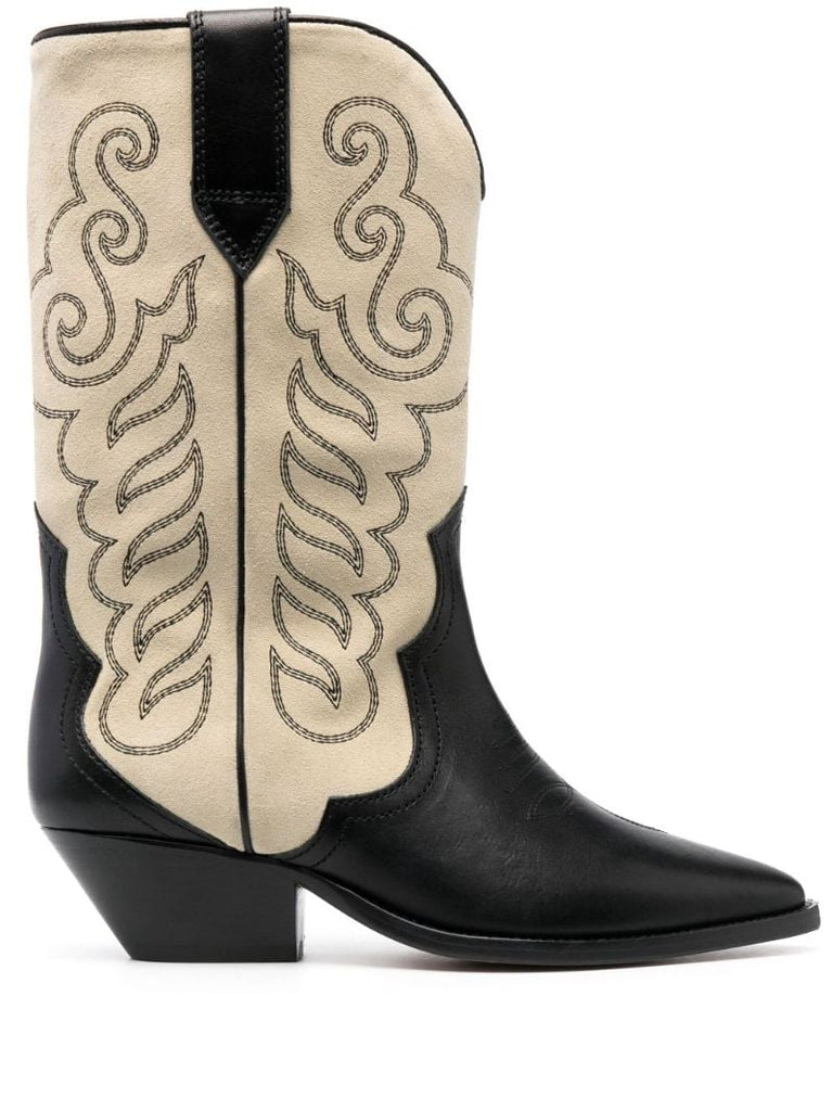 Black Duerto 40 Leather Boots