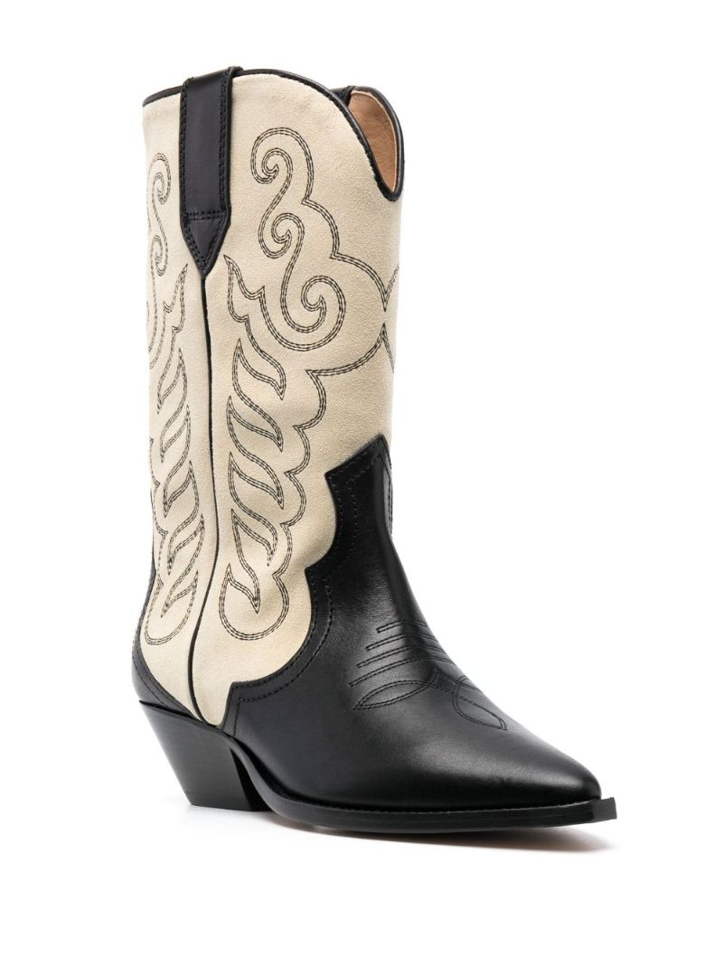 Black Duerto 40 Leather Boots