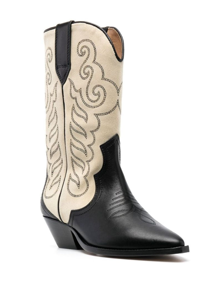 Black Duerto 40 Leather Boots