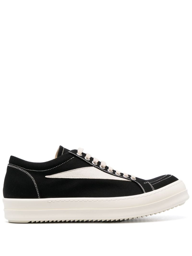 Black Vintage Denim Sneakers