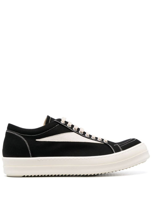 Black Vintage Denim Sneakers